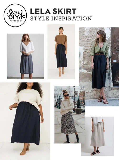 Elastic waist skirt and top 2025